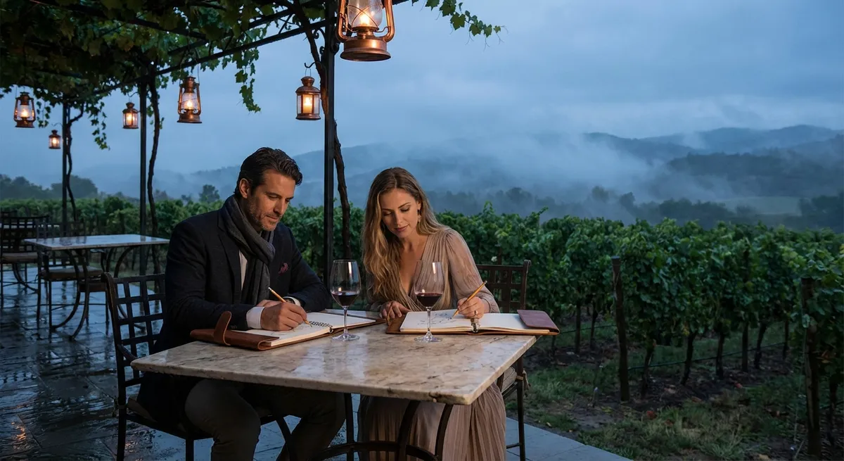 Quiet Horizons: Elevating Vineyard Visits into Artful Journeys