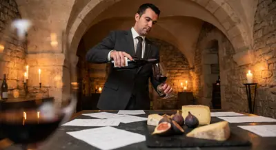 The Silent Architecture of a Refined Wine Tasting