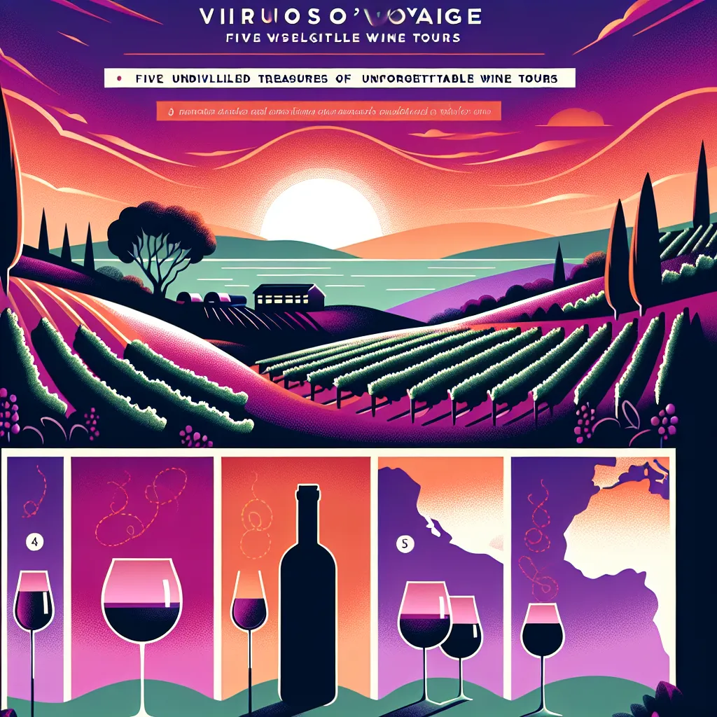 The Wine Virtuoso's Voyage: Five Unveiled Treasures of Unforgettable Wine Tours