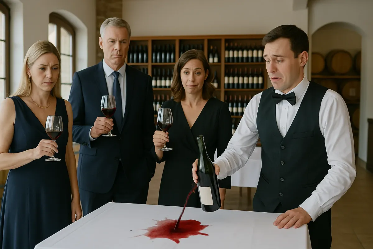 Why Luxury Wine Tastings Are Suddenly Obsessed With “Awkward Moments”