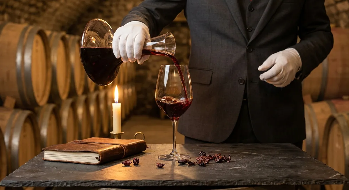 Whispered Layers: Discovering the Deep Structure of Wine Tasting