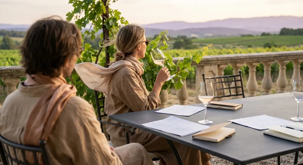 Quiet Horizons: Crafting a Refined Vineyard Visit