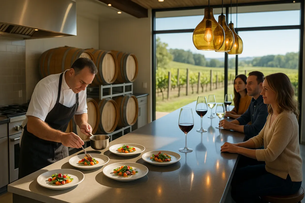 Inside the Chef’s Kitchen: How Culinary Culture Is Quietly Rewriting the Luxury Winery Experience