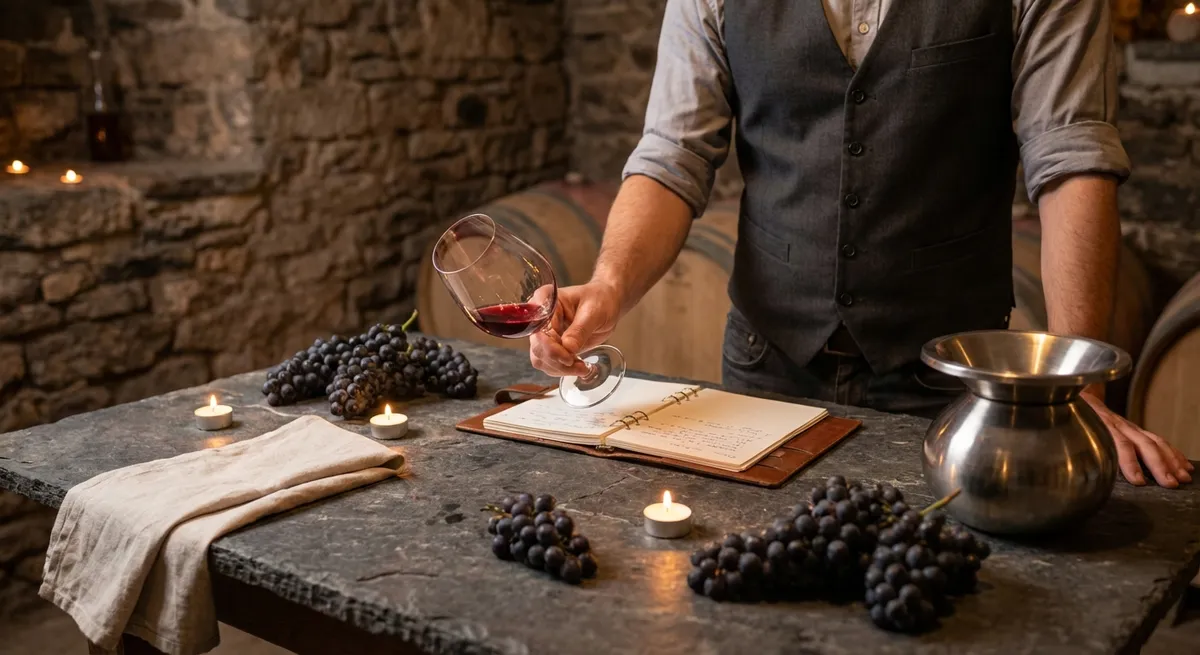 The Subtle Architecture of a Refined Wine Tasting