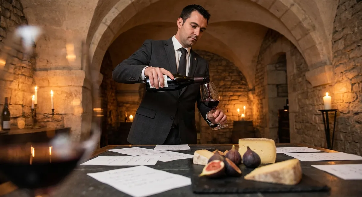 The Silent Architecture of a Refined Wine Tasting