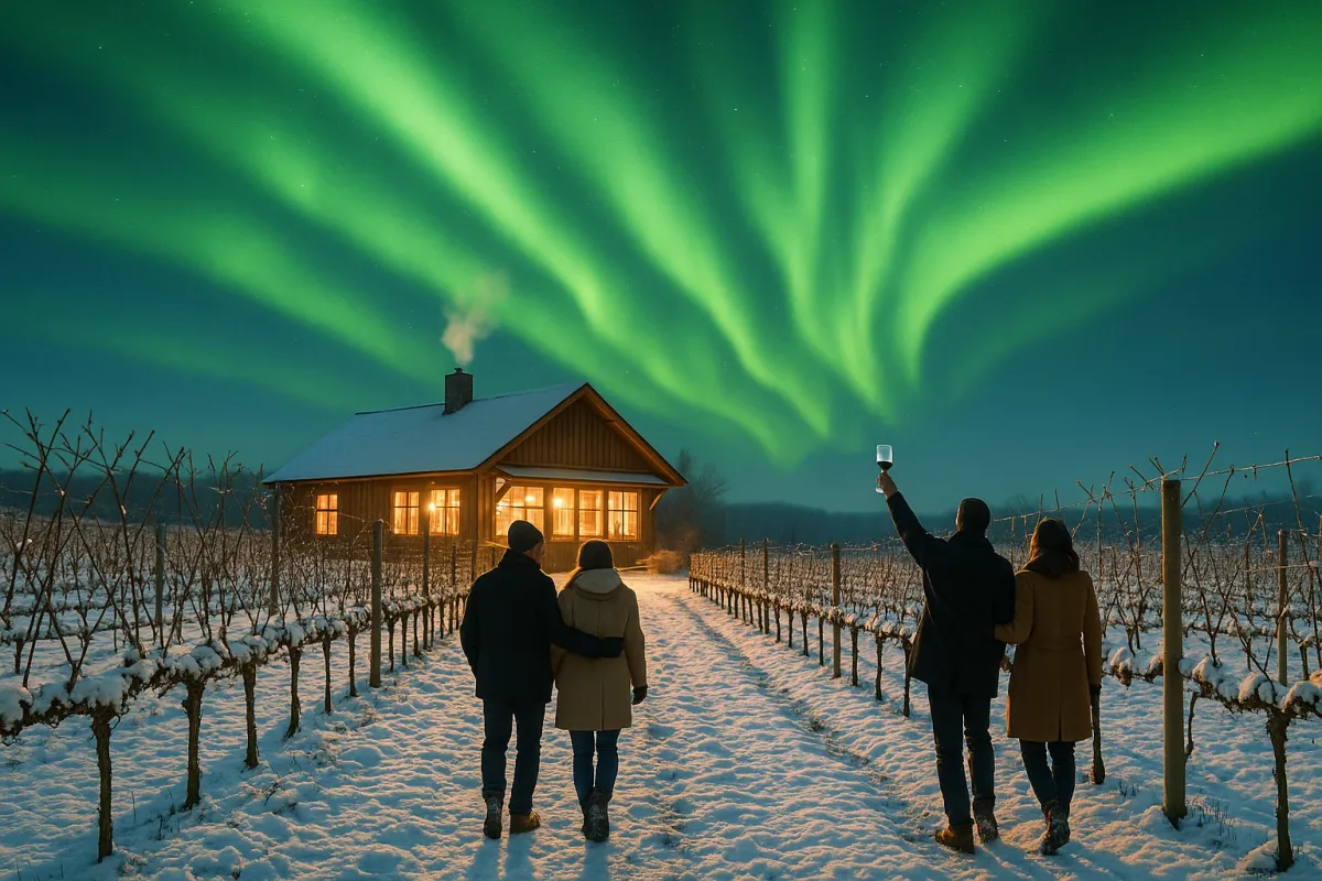 How The Northern Lights Are Inspiring a New Era of Arctic Vineyard Pilgrimages
