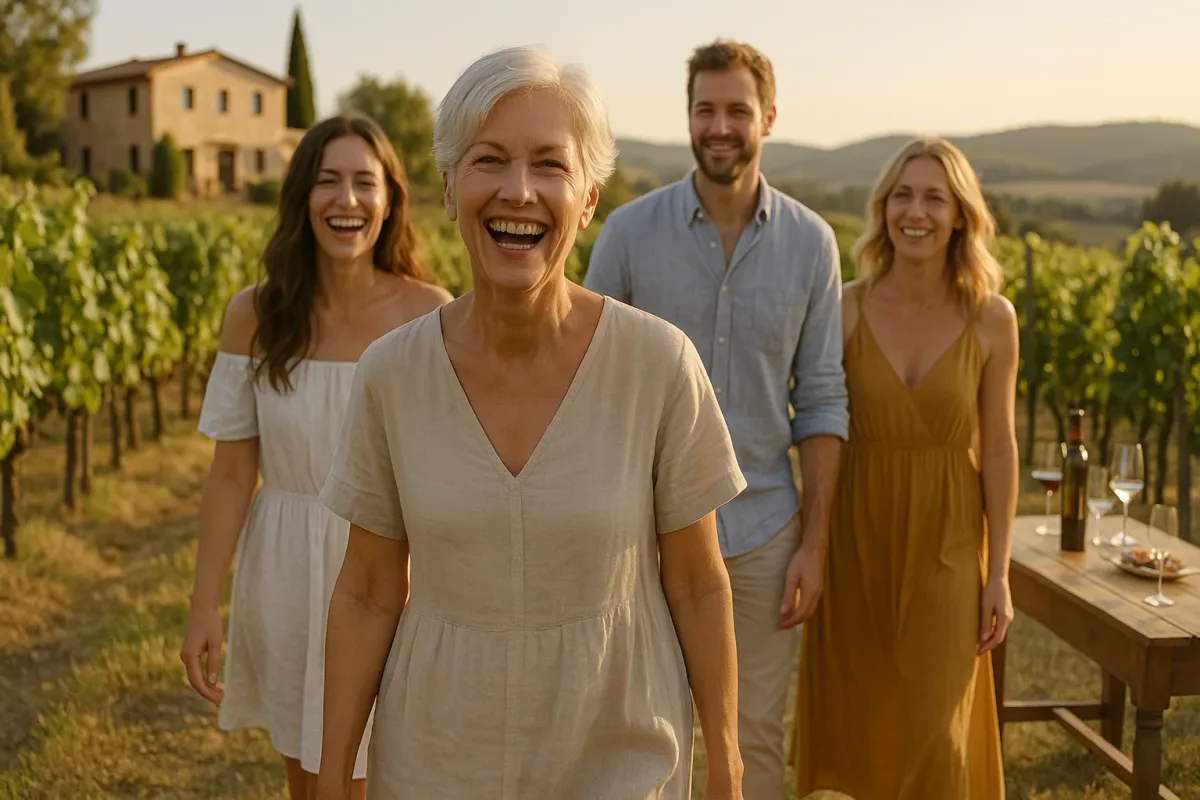 How Hollywood’s Honest Aging Moment Is Reshaping Luxury Vineyard Escapes