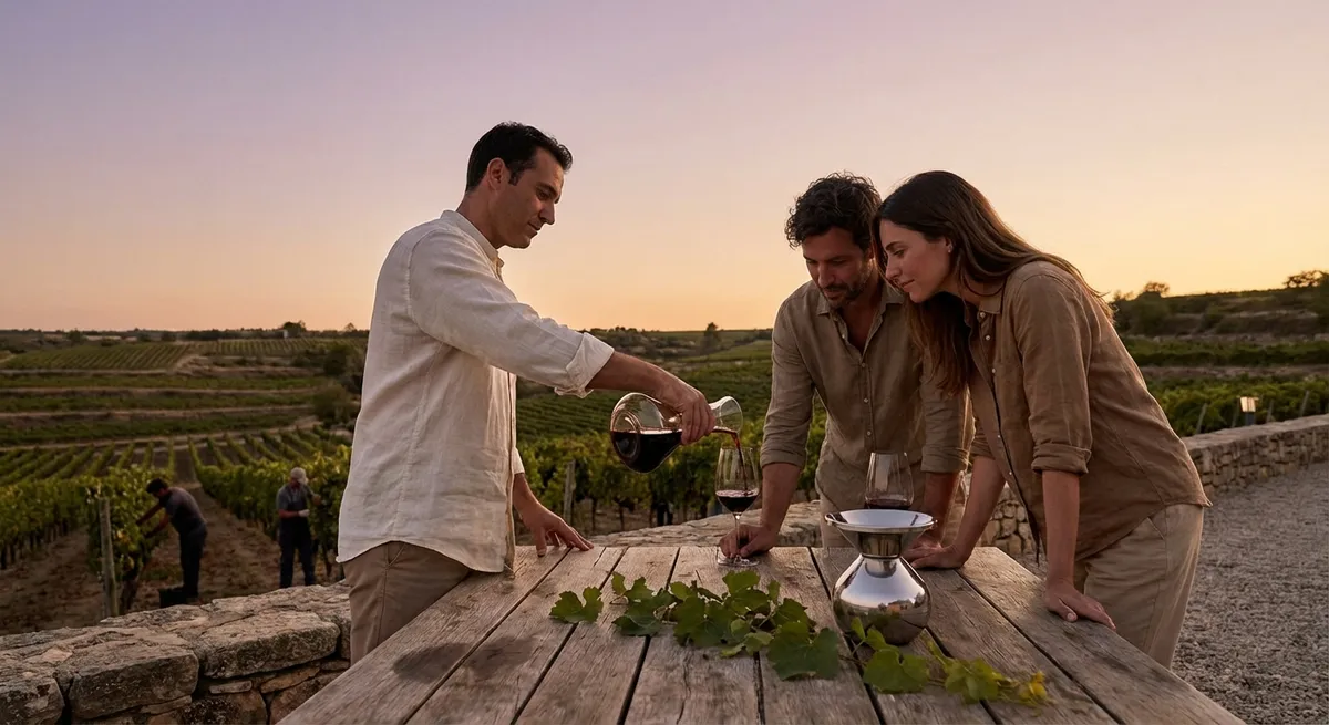 The Hidden Choreography of a Vineyard Visit