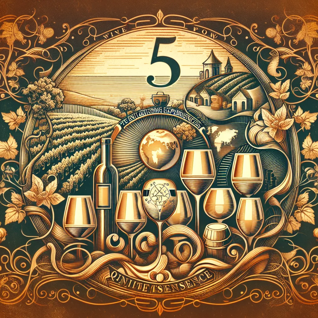 The Wine Connoisseur's Quintessence: Five Enlightening Experiences for the Wine Virtuoso