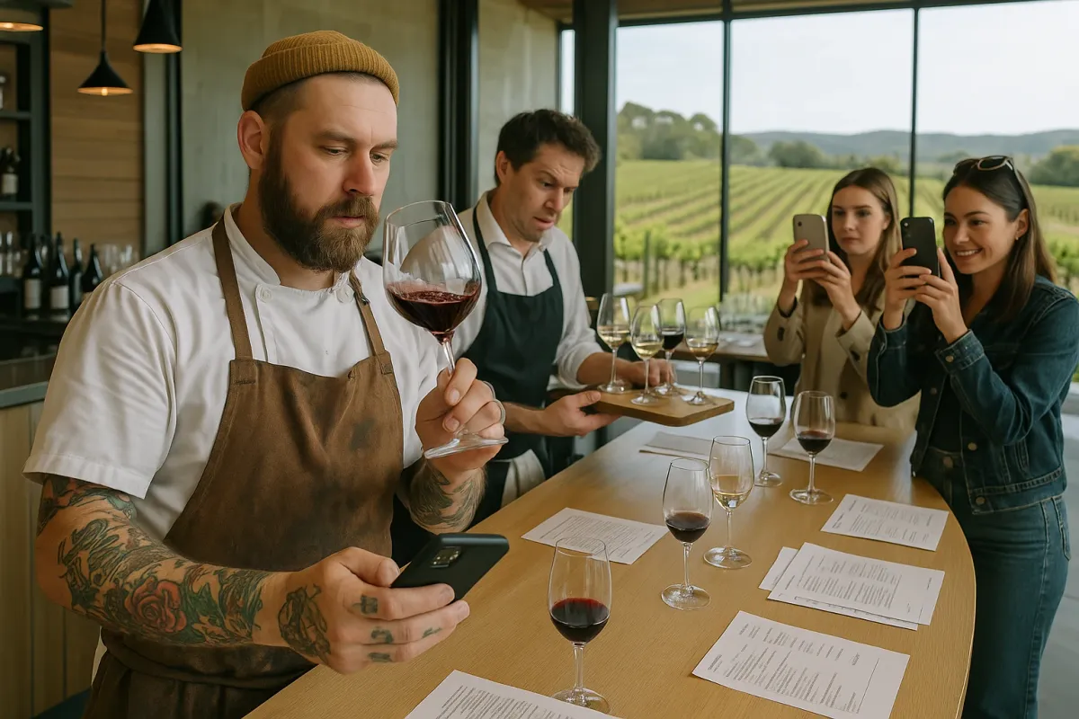 When Kitchen Chaos Meets Cabernet: What Chef Culture Memes Reveal About Today’s Vineyard Visits
