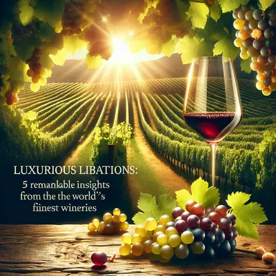 Luxurious Libations: 5 Remarkable Insights from the World's Finest Wineries