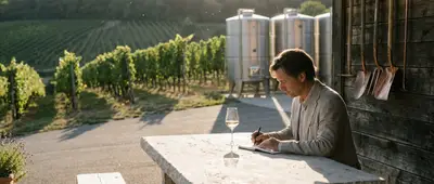 The Quiet Geometry of Vineyard Time