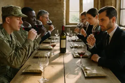 When Military Rations Meet Grand Cru: What “Field Food” Reveals About Wine Tasting Today