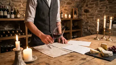 The Subtle Architecture of a Refined Wine Tasting