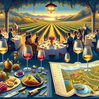 The Wine Connoisseur's Palette: Unearthing Five Unseen Masterpieces of Vineyard Excursions